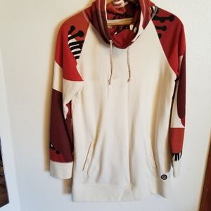 Burton Sustainability Poppy Print Cowlneck Hoodie